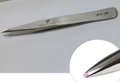 Watch Shock Absorber Drill Eye Assembly Tweezers